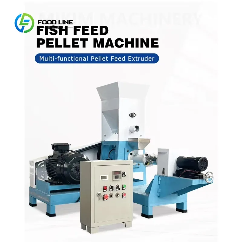 Customized Commercial Animal Feed Pellet Machine For Dog Cat Fish Rabbit Food Floating Sinking Feed Extruder Granulator