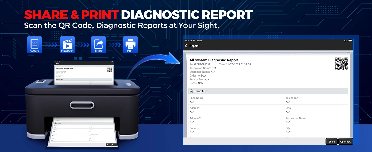 2026 NEW KINGBOLEN K8 Pro Bi-Directional Scanner Full Systems Diagnostic Scan Tool,34 Reset ECU Coding, lifetime free update