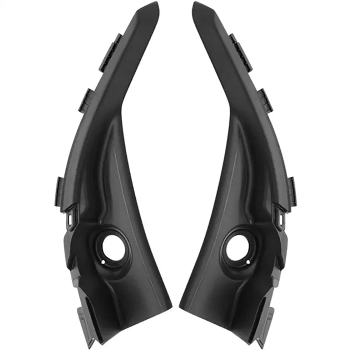 #97Q Windshield Wiper Motor Cover,Car Front Cowl Windshield Wiper Motor Cover for Honda Right (Black)