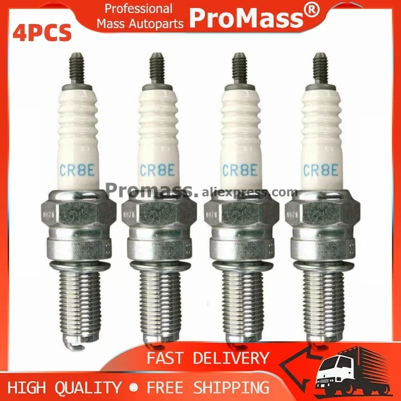 CR8E Spark Plug For Benelli Stels BN251 TNT25 BN302 TNT300 BN600 TNT600 TRK502 Keeway RK6 / BN TNT 25 251 300 302 600