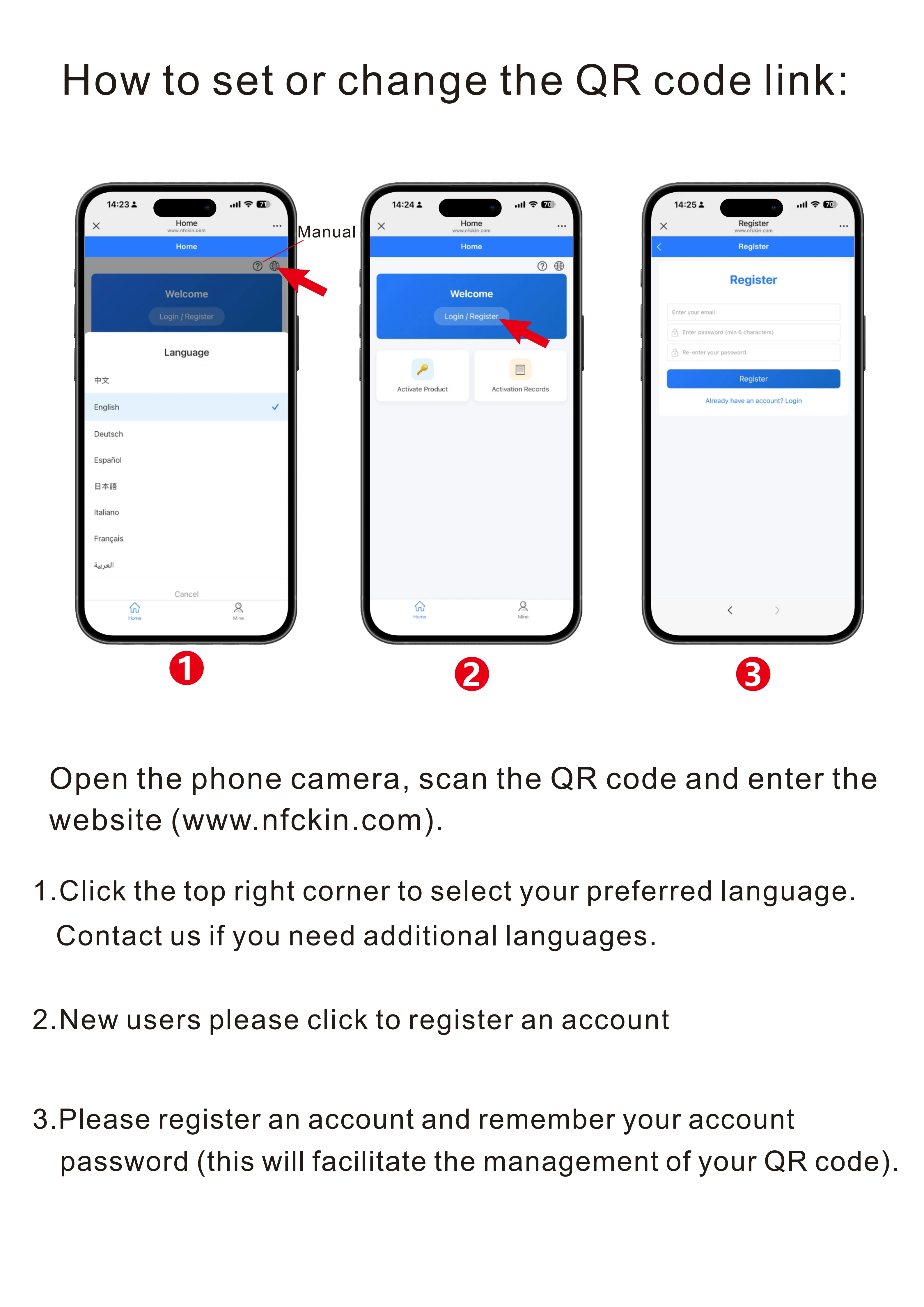 NFC 215 Quadratische Programmierbare Google-Bewertungskarten-Station für den Tisch, 13,56 MHz, QR-Code, Editierbare Standkarte für Unternehmen – Detail 1