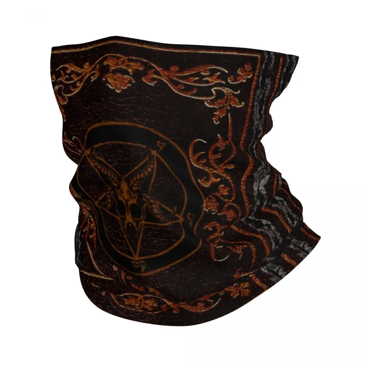 Grimoire Bandana Neck Gaiter Printed Sigil of Baphomet Goat Wrap Scarf Multi-use Cycling Scarf Running Unisex Adult Winter