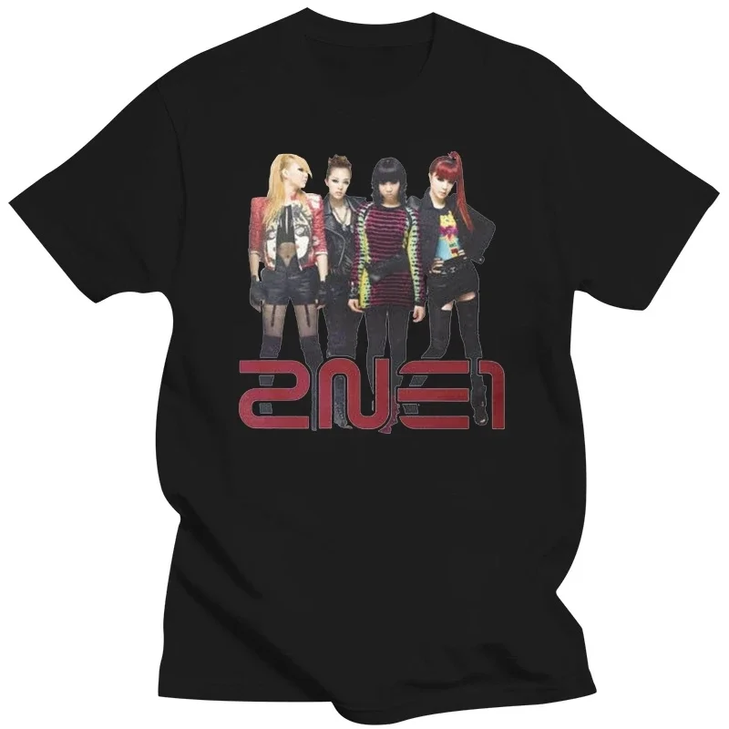 CL Minzy Dara Bom. kpop to anyone tee 2NE1 Short Sleeve Plain Whites T-shirt  harajuku  graphic t shirts