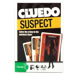 Cluedo Suspect Card Game All The Fun of Clue Clue do Suspect Family Party Game