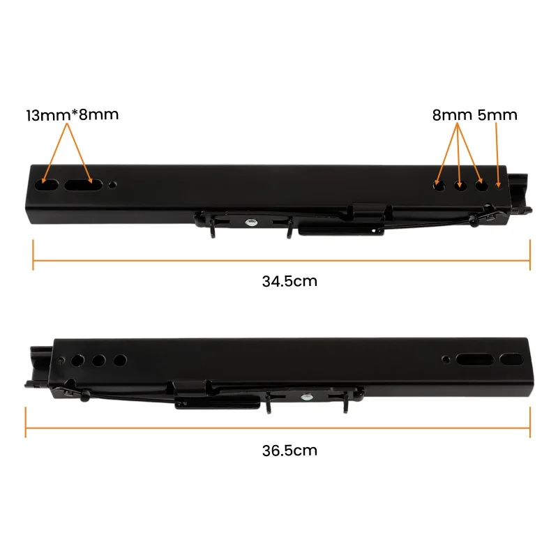 Adjustable Seat Slider Rails Seat Runners Slide Set Dual Locking Rails Bracket Car Seat Slider Accessoires For Caravan Truck