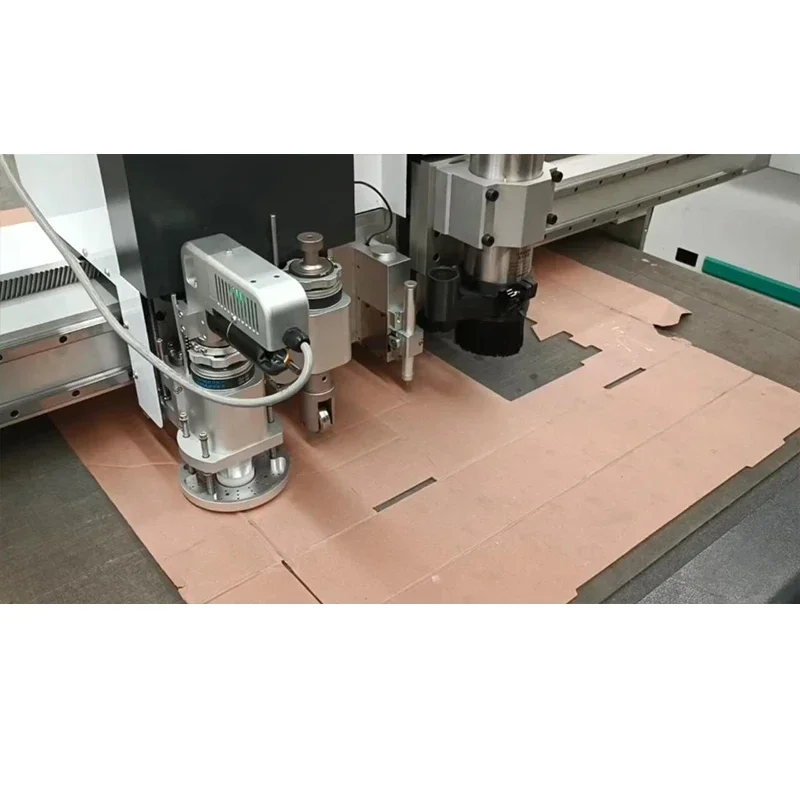 Corrugated Cardboard oscillating knife cutting machine automatic Carton proofing machine Corrugated board cutting t le