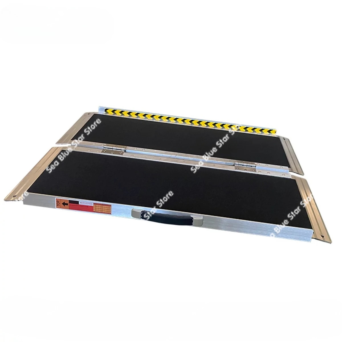 Accessible aluminum alloy ramp Portable non-slip folding mobile staircase ramp Wheelchair ramp