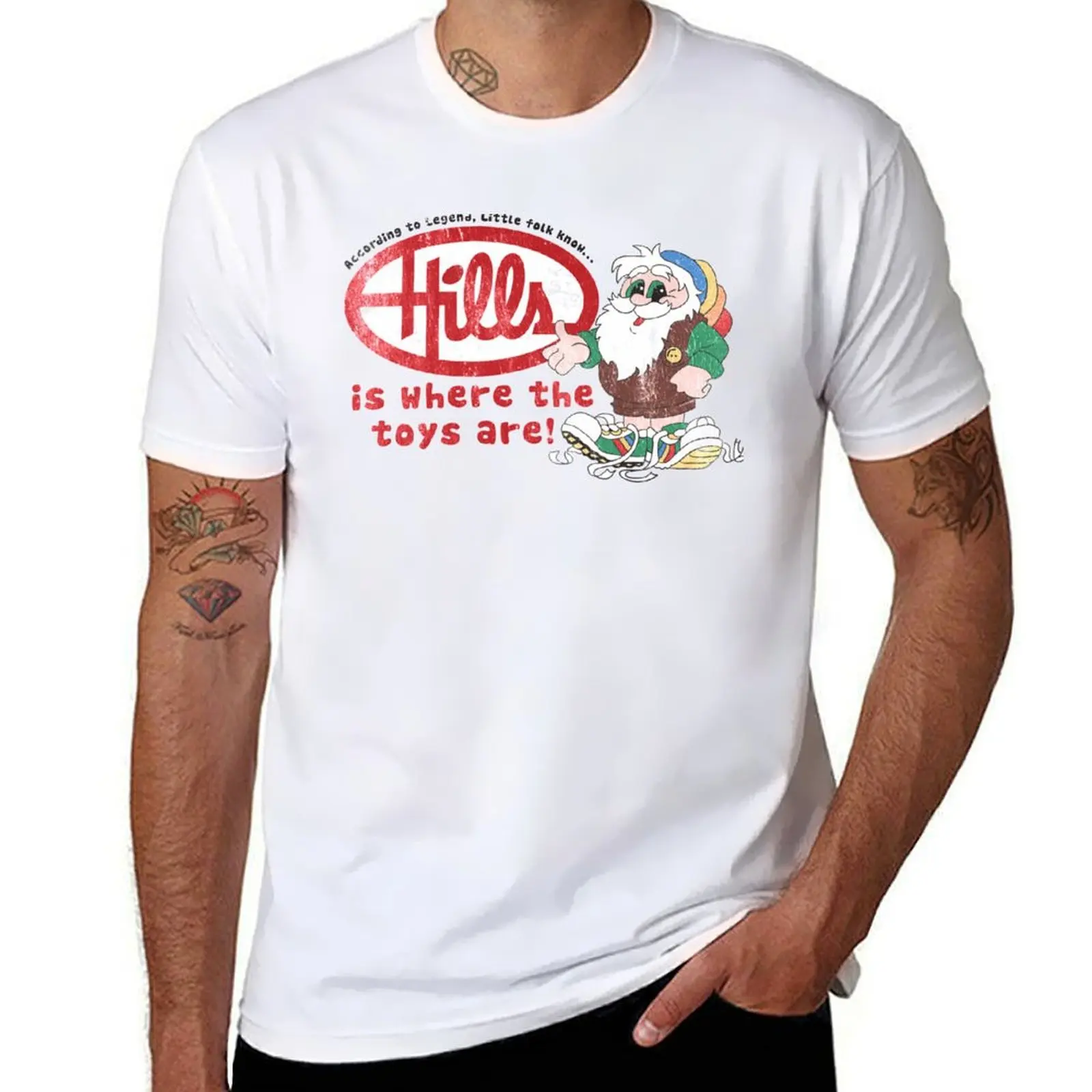 

Hills Is Where The Toys Are T-Shirt man graphic t shirt t shirts for man cotton funny T-Shirt