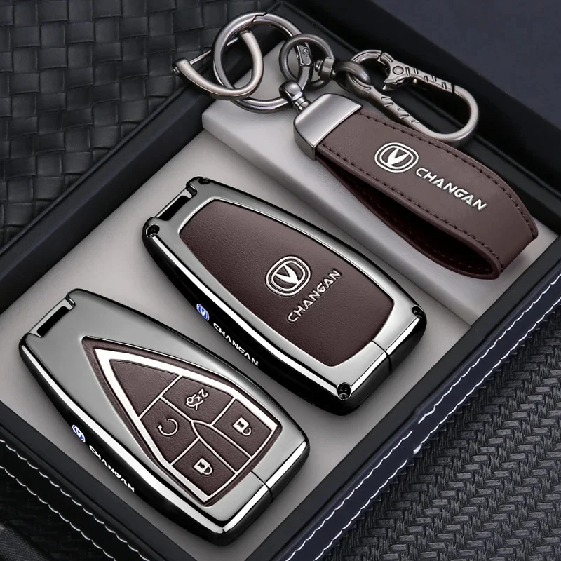 Changan CS75 Plus Key Case 2024-2026 Models for Eado Univ UnivT UniZ CS35 CS55 and X5 Plus Car Interior Accessories