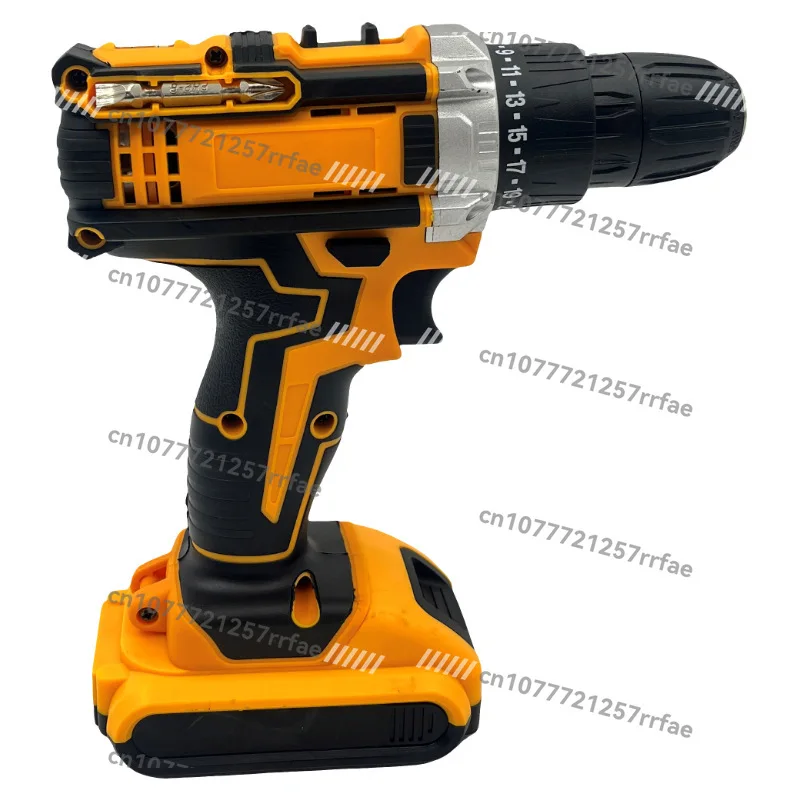 

Многофункциональная аккумуляторная литиевая дрель-шуруповерт, набор бытовых инструментов, полный комплект электрической дрели.