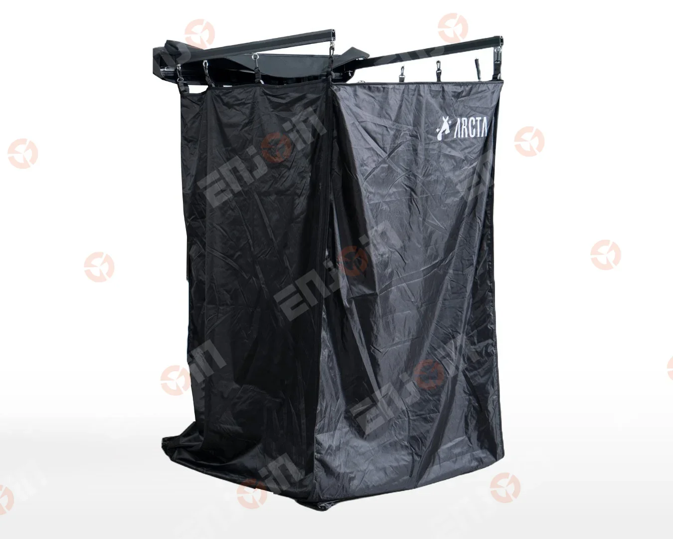 ENJOIN  Portable Outdoor Shower Tent Easy Setup Waterproof Durable Camping Essential Roof Top Tent For Outdoors And Camping