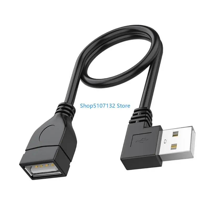 87HD Flexible USB 2.0 Cable with 90 Degree Angled Extension Cord 480M Easy Connection