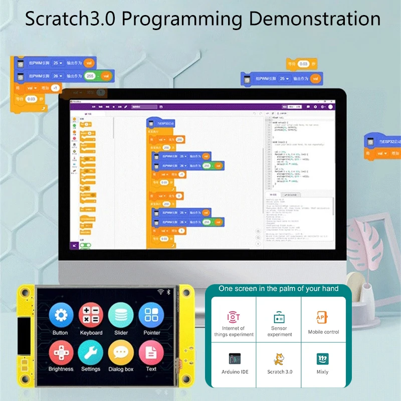 1 Set ESP32 Development Board 2.8 Inch Smart Display For Arduino LVGL WIFI Bluetooth Touch LCD TFT Module