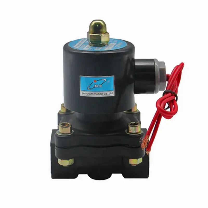 High Quality 2W160-15 1/2 Inch 24v DC Direct Acting Normally Closed Waterproof Solenoid Valve Plastic Water Solenoid Valve