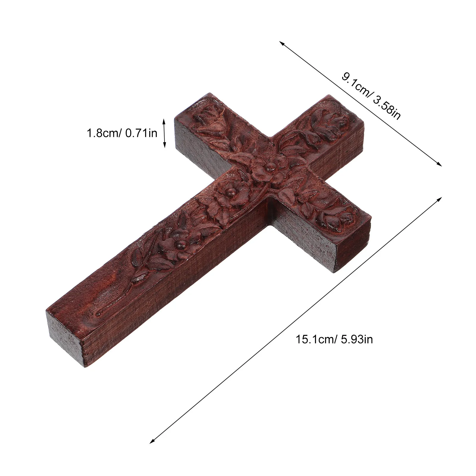 Christian Wooden Cross Wall Decoration Art Catholic For Home Rustic Religious Decor Religion Cross Decoration Church Decorations