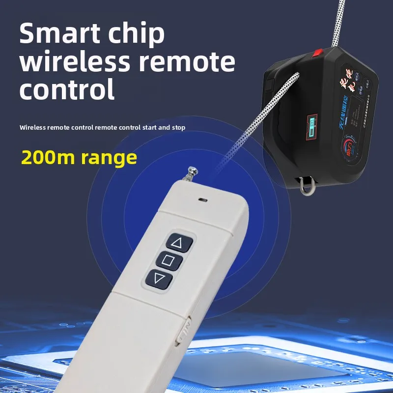 "Electric Rope Ascender - Cordless Lithium-Powered Climber for HVAC Installation & Industrial Lifting"