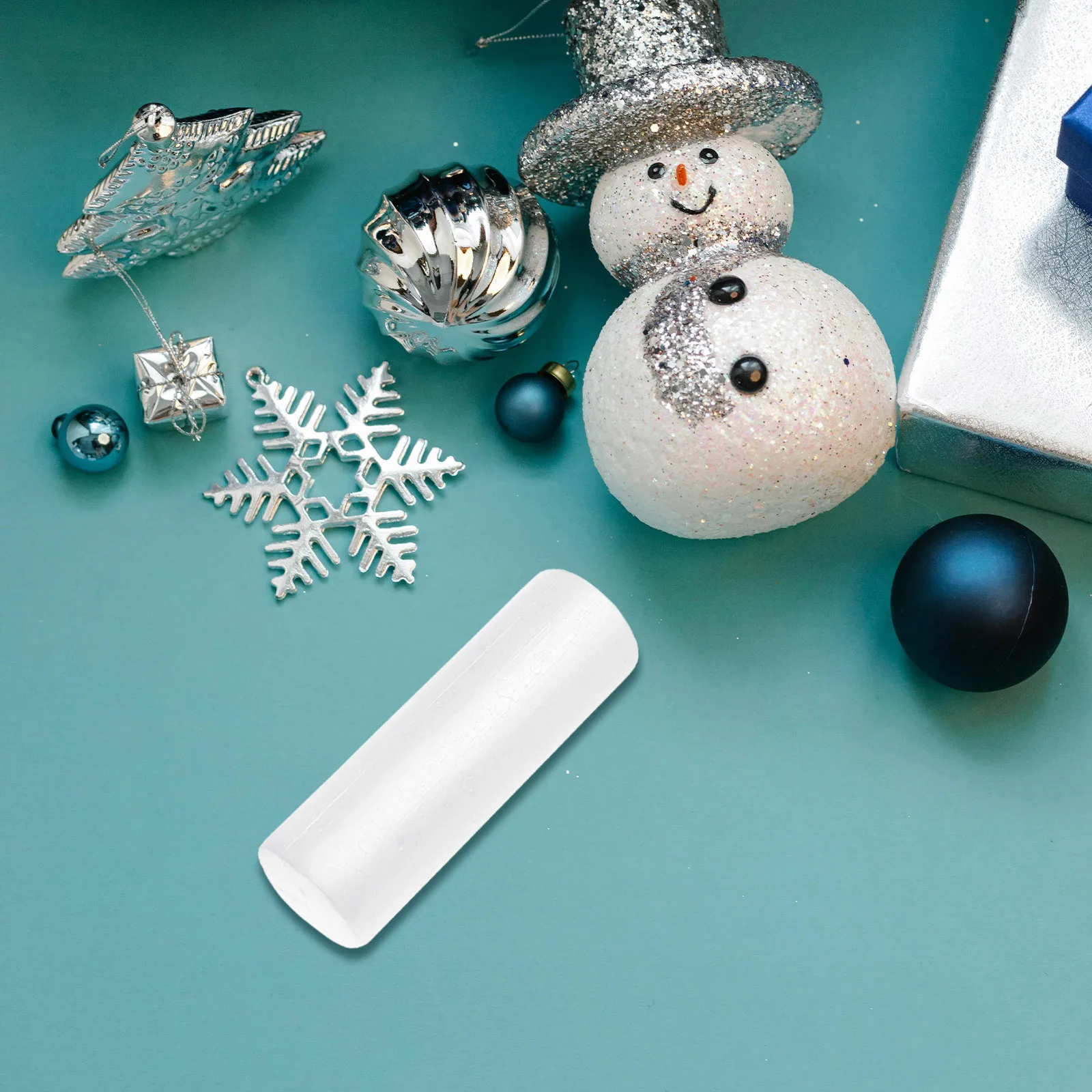 

10Pcs Polystyrene Foam Cylinder White Craft Tubes DIY Christmas Wreath Base Floral Arrangements Modeling Supplies