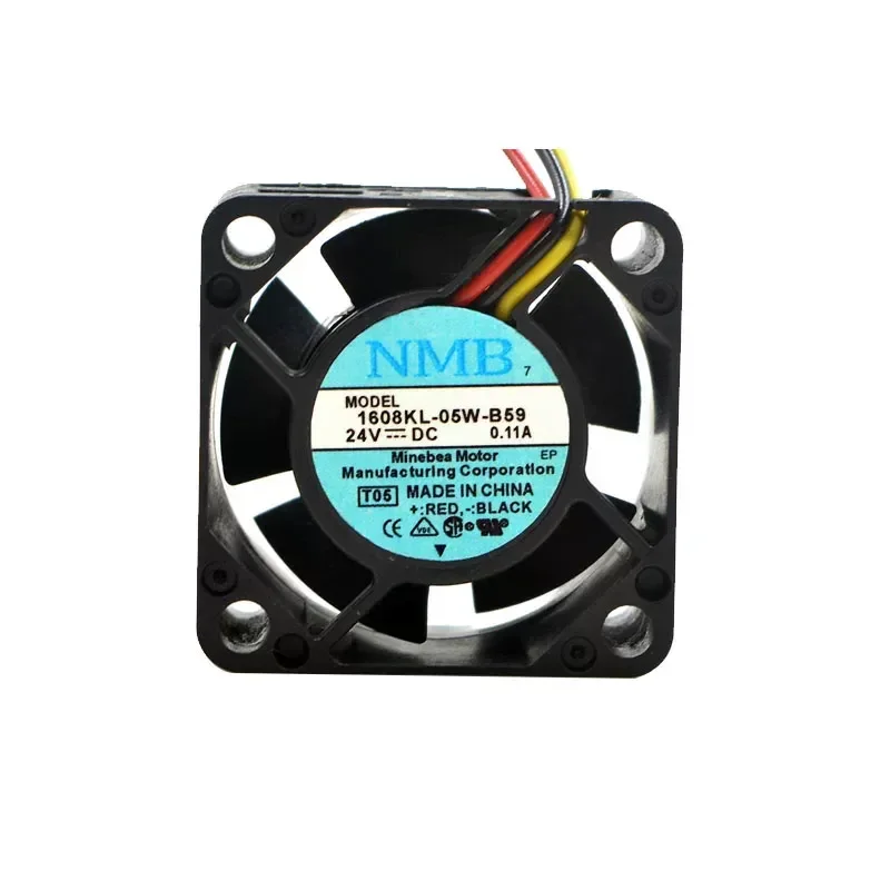 for NMB 4020 24V 0.11A 1608KL-05W-B59 4CM Fan for FANUC Numerical Control Machine Cooling Blower Replacement