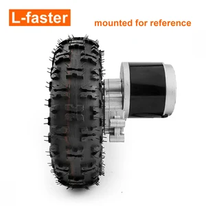 عربة كهربائية ودراجة مزدوجة محرك طقم ، عصا تحكم عن بعد ، إطارات على الطرق الوعرة ، 2WD ، L-Durability ، 10 أفضل 10 عجلات كهربائية مفروشات للسيارة - No10