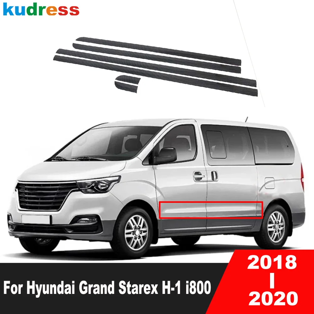 

Для Hyundai Grand Starex H-1 i800 2018 2019 2020: хромированные накладки на боковые двери, декоративные элементы, рамки, аксессуары