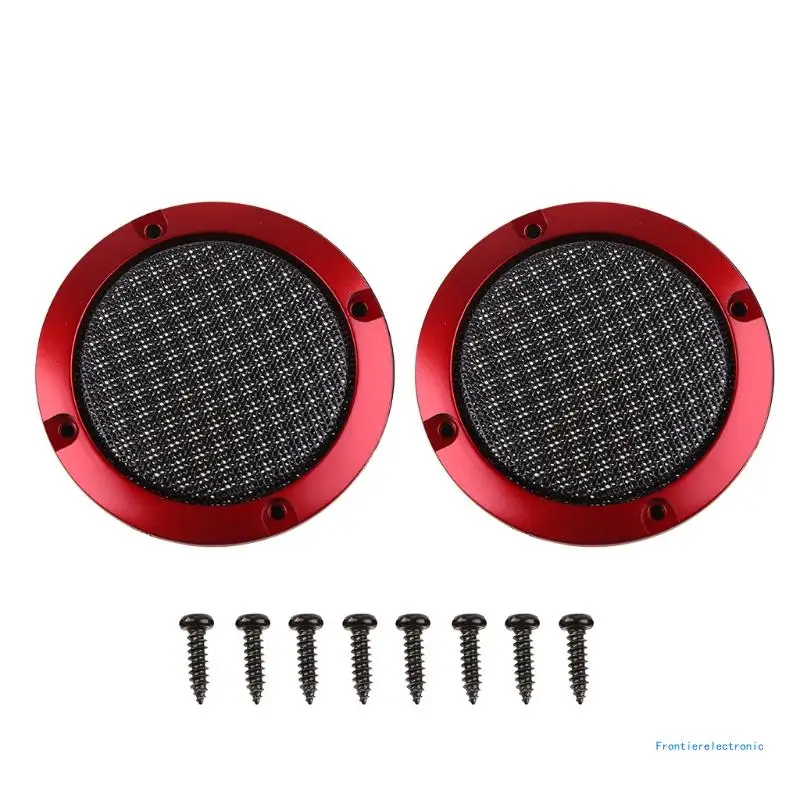 Universal Car Speaker Grille Speaker for Protection Cover Loudspeaker Accessorie DropShipping