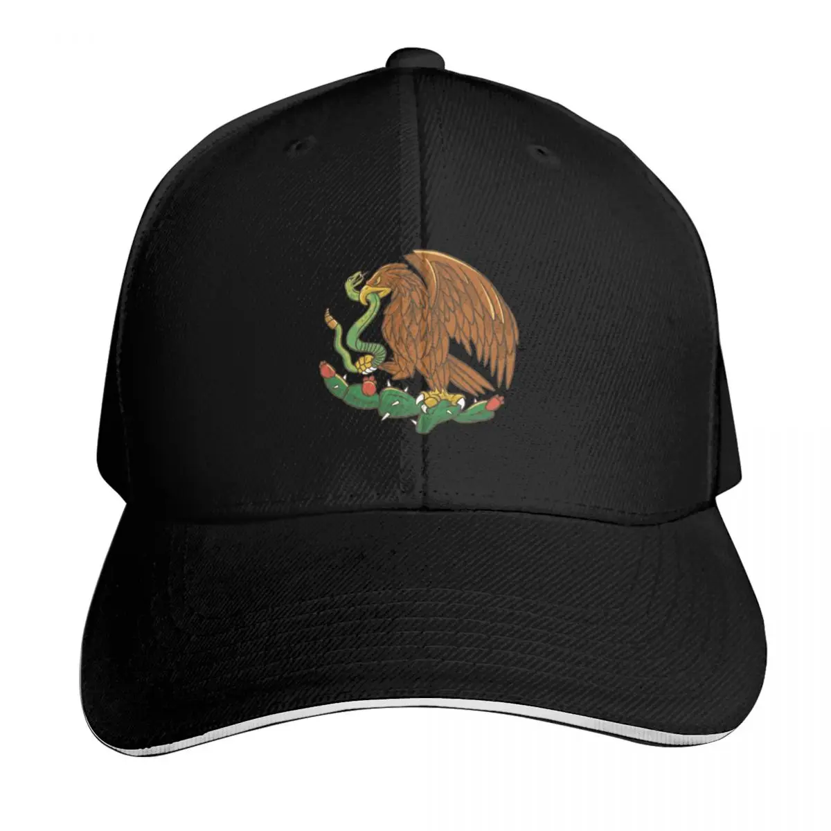 Mexican Eagle, Mexican Flag Baseball Cap Horse Hat Streetwear Luxury Cap fishing caps man Sun Hats For Women Men's
