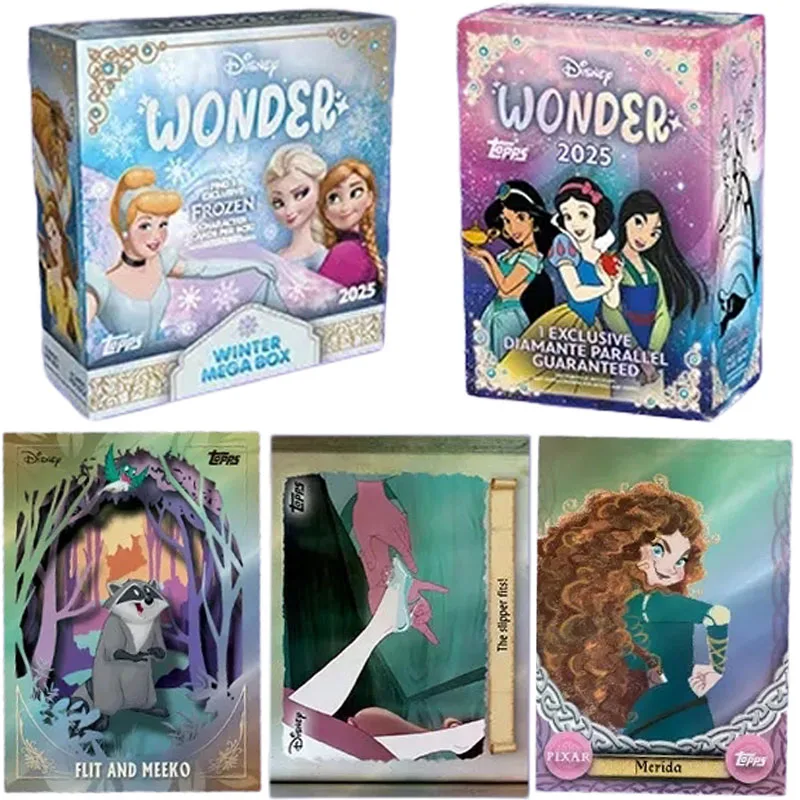 2025 Topps Disney Frozen Card Disney Wonder Value Box Limited Collection Card LOOK FOR NUMBERED PARALLELS Collectible Cards Toy