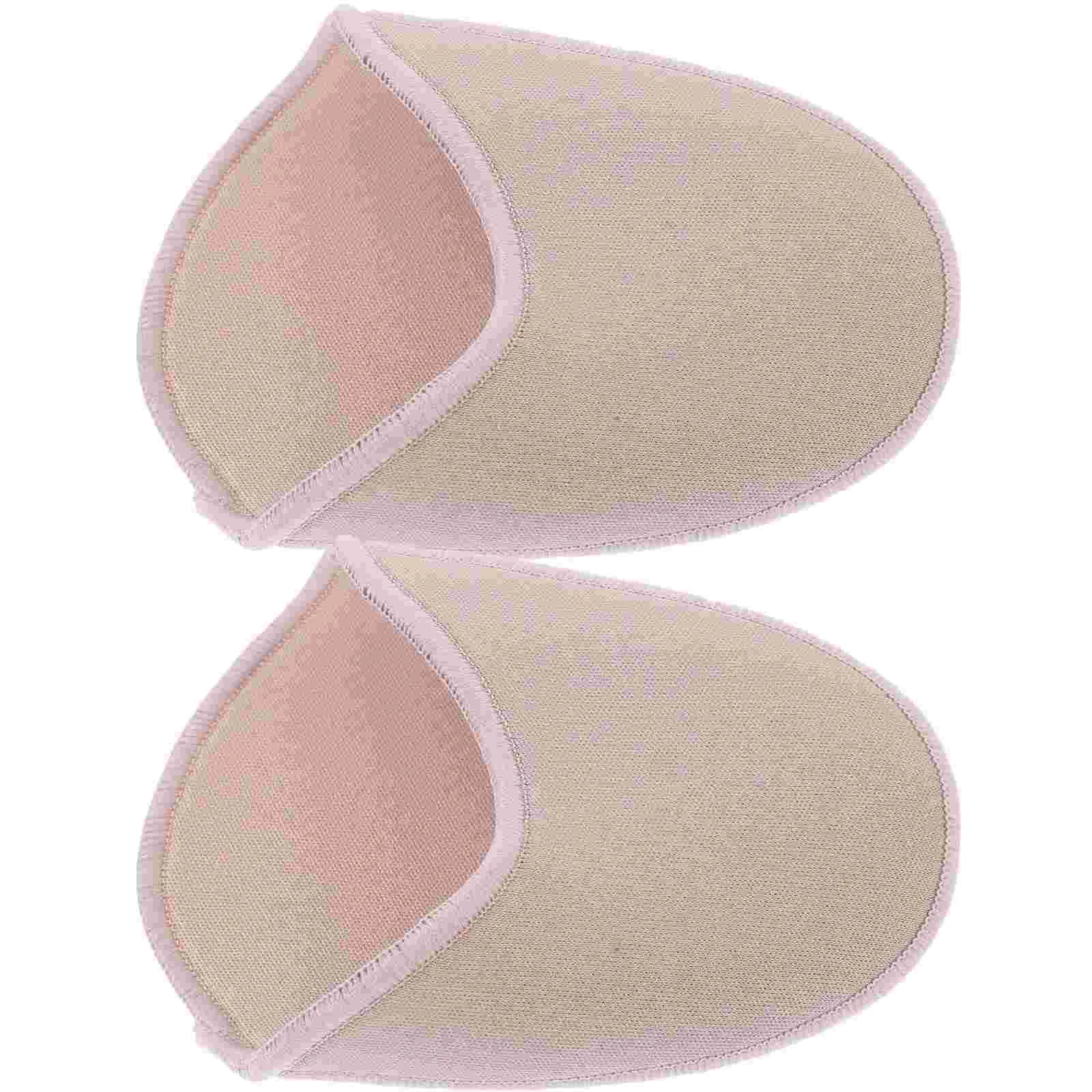 1 Pair Foot Care Toe Dance Protector Insoles Half Pads Ballet Shoes Covers Toe Pouches for Heel Ballet Point Shoes