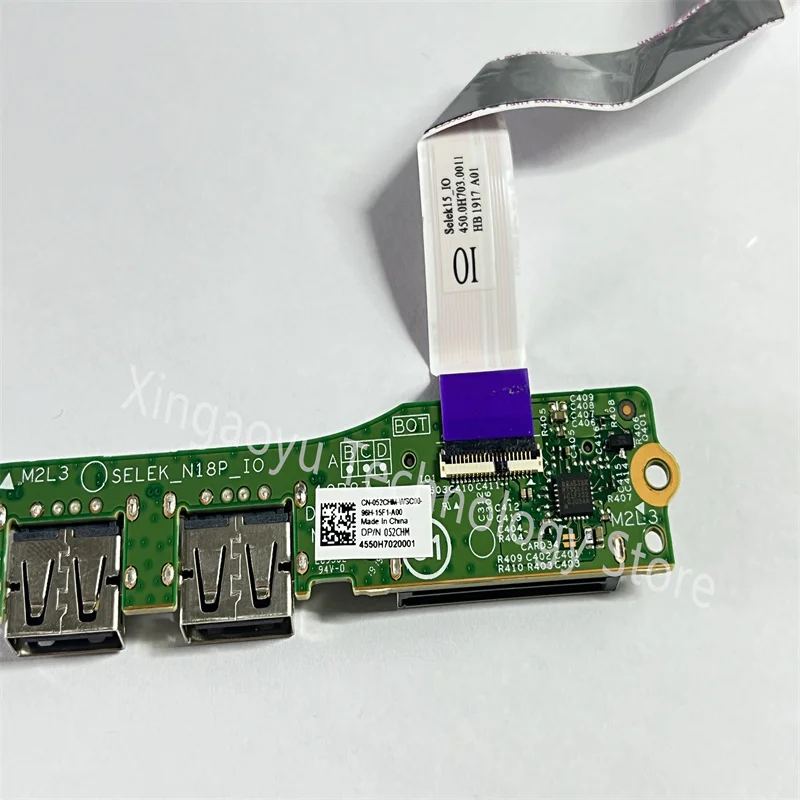 Original สำหรับ Dell G Series G3 3590 USB เครื่องอ่านการ์ด IO Board CN-052CHM 052CHM 52CHM 100% Test Ok