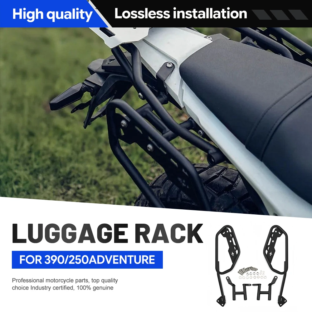 Motorcycle Accessories Saddle Stay Side Panniers Bracket Luggage Saddlebag Support Suitable For KTM390 250ADVENTURE 2025-2026