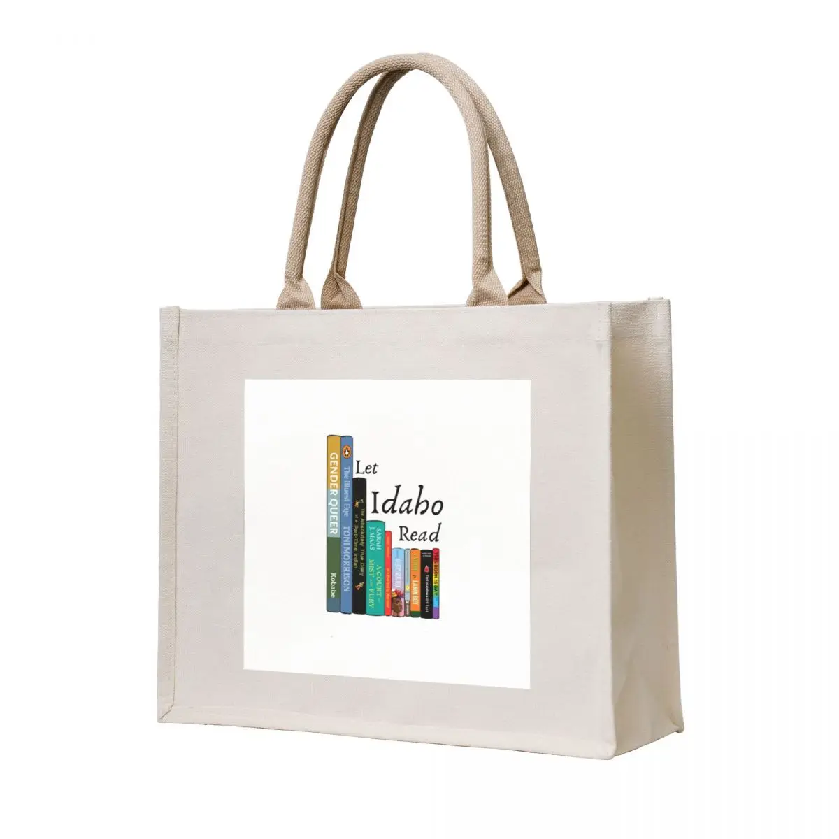 

Let Idaho Read Tote Bag Shopper bag shopper bag women canvas shopping