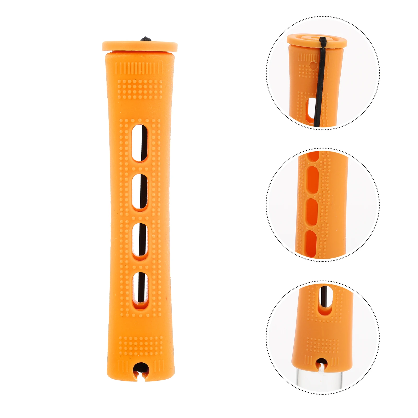 

20pcs Hair Rollers Plastic Wave Curlers Natural Curling Lightweight For Home Travel Use Hair Styling Tools Cap Included