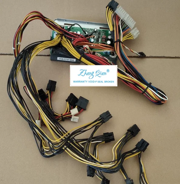 For Supermicro Workstation 1400W 2000W Power Backplane PDB-PT747-4648 Power Distribution Board Cage