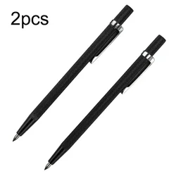 2PCS Glass Cutting Tool Diamond Glass Cutter Tungsten Carbide Tip Scriber Pen Marking Engraving Pen Ceramic Wood Carving