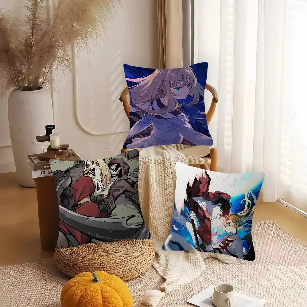Anime Angels Of Death Game For Cartoon Print Peripheral Pillow Case Cushion Cover Home Decor Birthday Gift Pillowcover