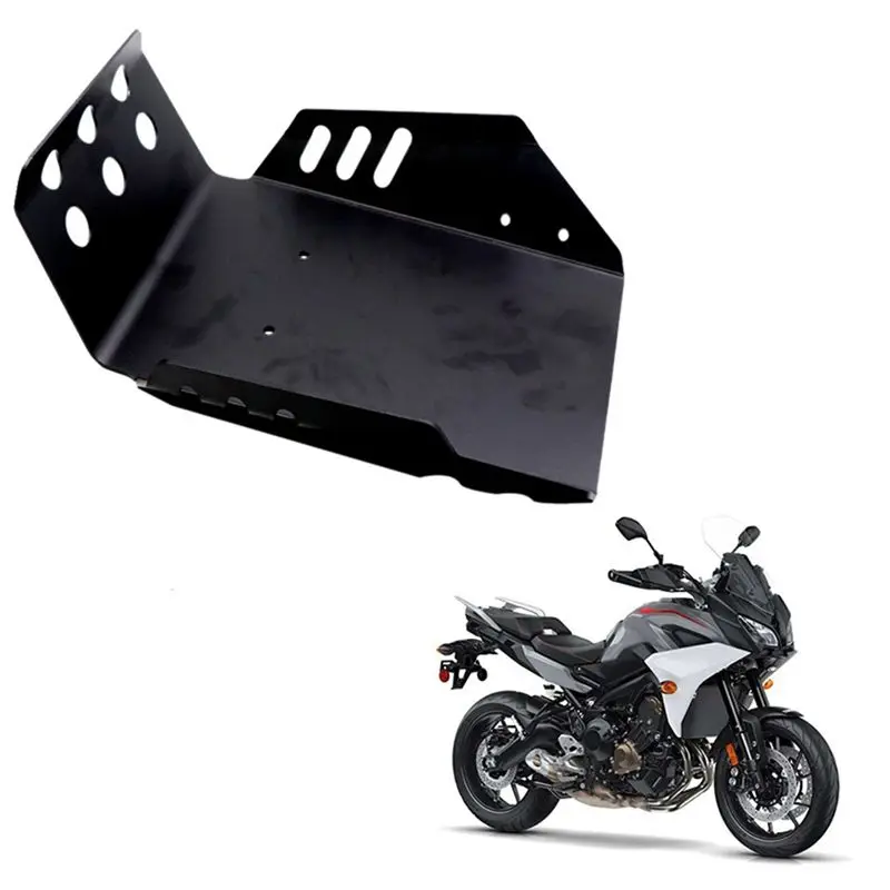 Leading-Motorcycle Engine Base Chassis Protection Cover Skid Plate Parts Accessories For MT09 FZ09 MT FZ 09 2014-2021 Tra view 5