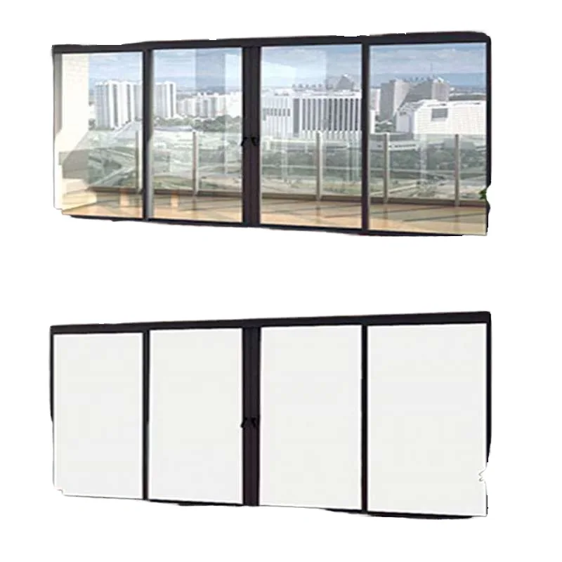 91% Transparency Self-Adhesive Smart PDLC Tinted Film Modern Electric Glass Tint Switchable Office Building Decorative Window