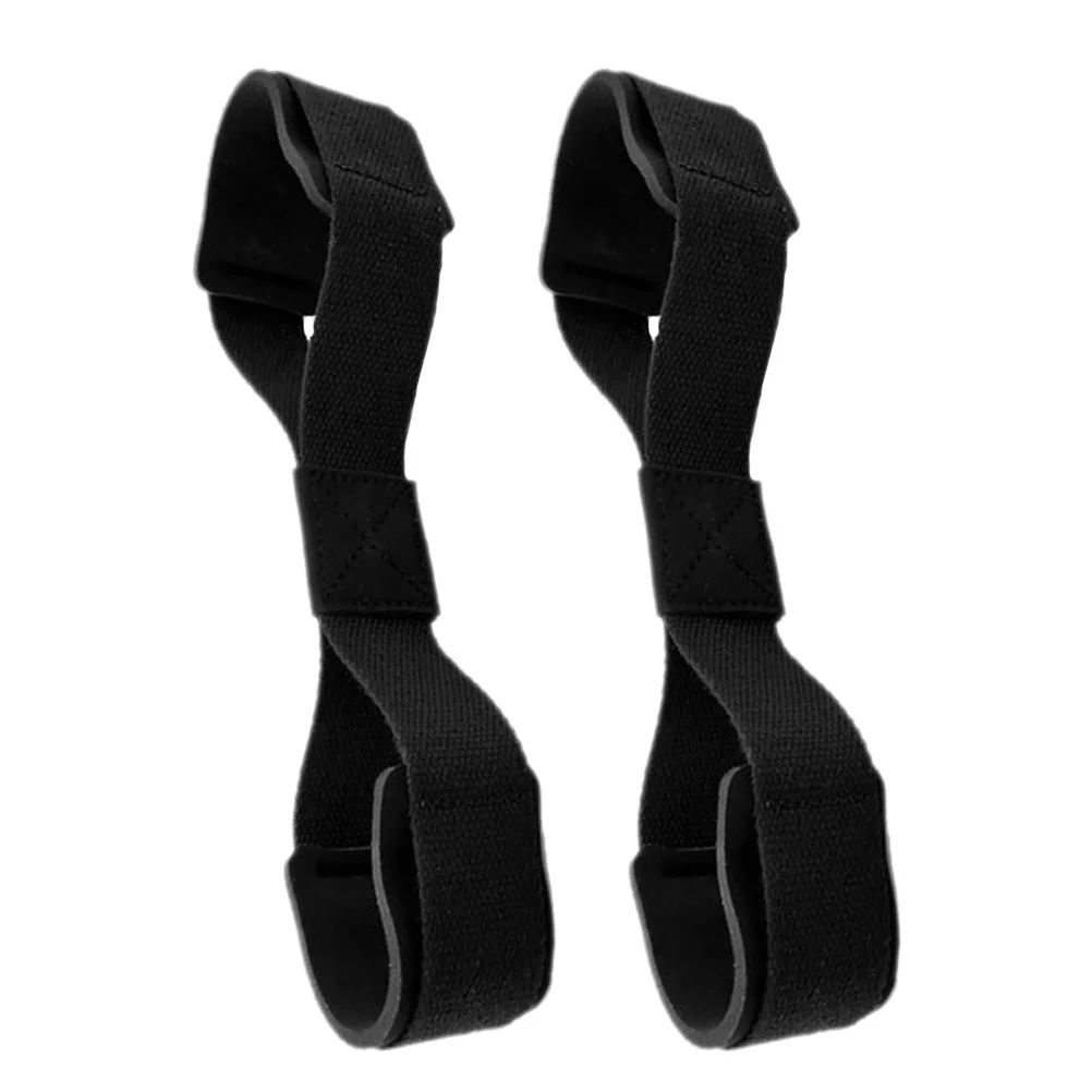 2 قطعة مكافحة ارتداء الأشرطة رفع الأثقال اللياقة البدنية العصابات المساعدة مريحة معصم يلتف Deadlift الأشرطة رياضة قبضة رفع الأثقال