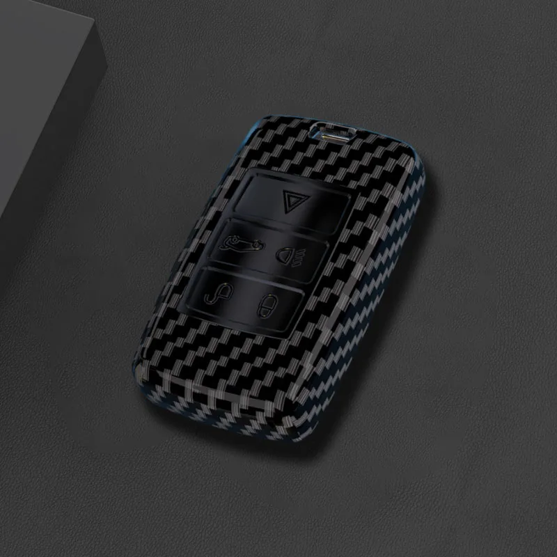 ABS Car Key Case For Land Rover Range Rover Sport Evoque Velar Discovery 5 Jaguar XE XF E-Pace F-Pace A9 A8 X8 XJ XFL XJL - view 2