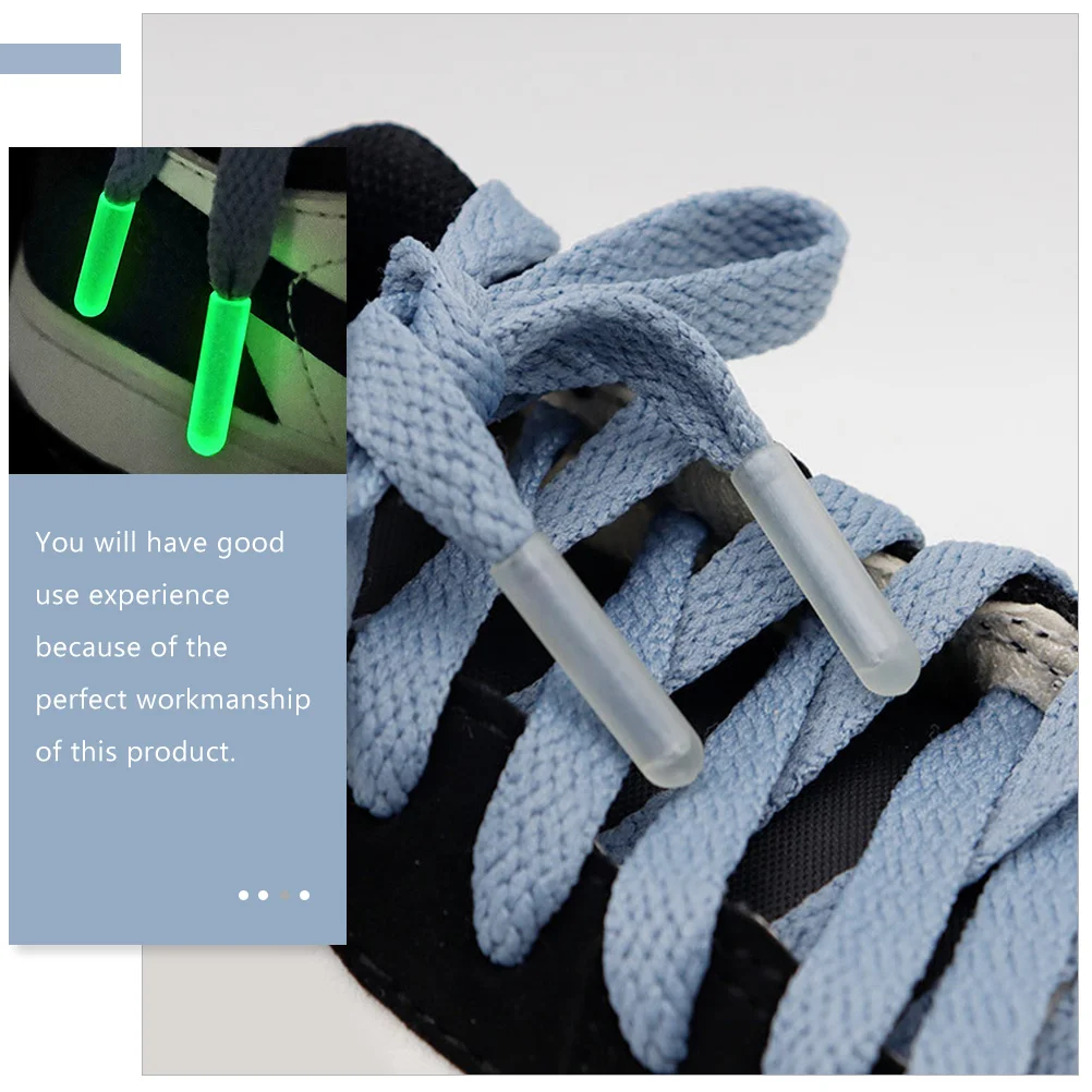 8 Pcs Shoelace Head Shoelacesative Tips Ends Shoelaces Pointy Caps Durable Show Plastic for