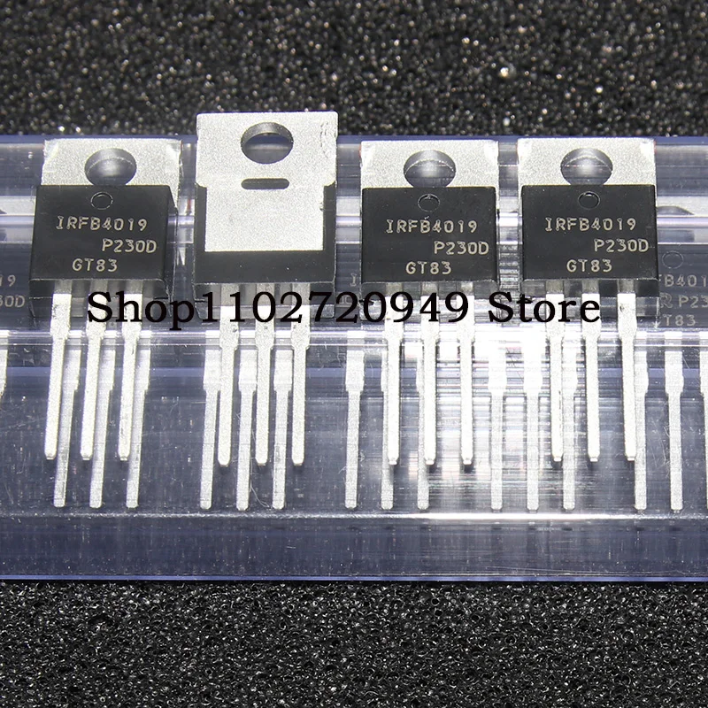 2022+ 10-20-50-100PCS 100%New Original IRFB4019 IRFB4019PBF TO-220 N-channel 150V 17A field-effect transistor MOSFET