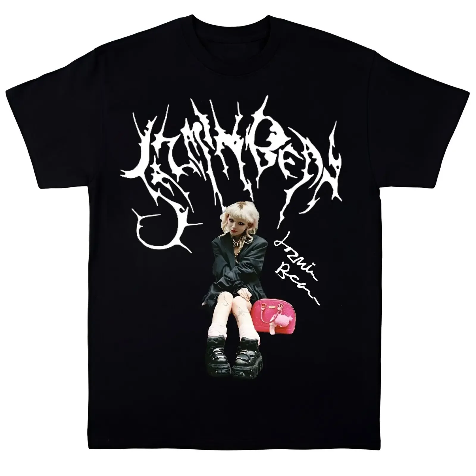 Camiseta exclusiva Rare Jazmin Bean, nueva camiseta negra S-3XL, camiseta popular de alta calidad