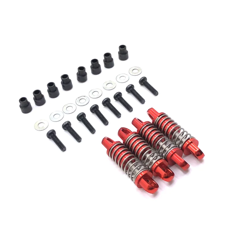 Metal Shock Absorber para WLtoys, Peças do carro RC, 1/28, 284131, K969, K979, K989, K999, P929, P939