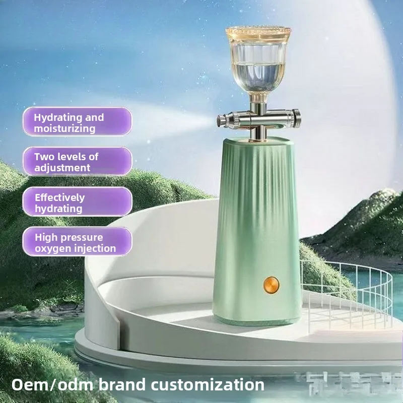 Household Nano Sprayer Hydrating Hand-held Face Water Oxygen Facial Oxygen Protection Artifact Active Oxygen Moisturizing