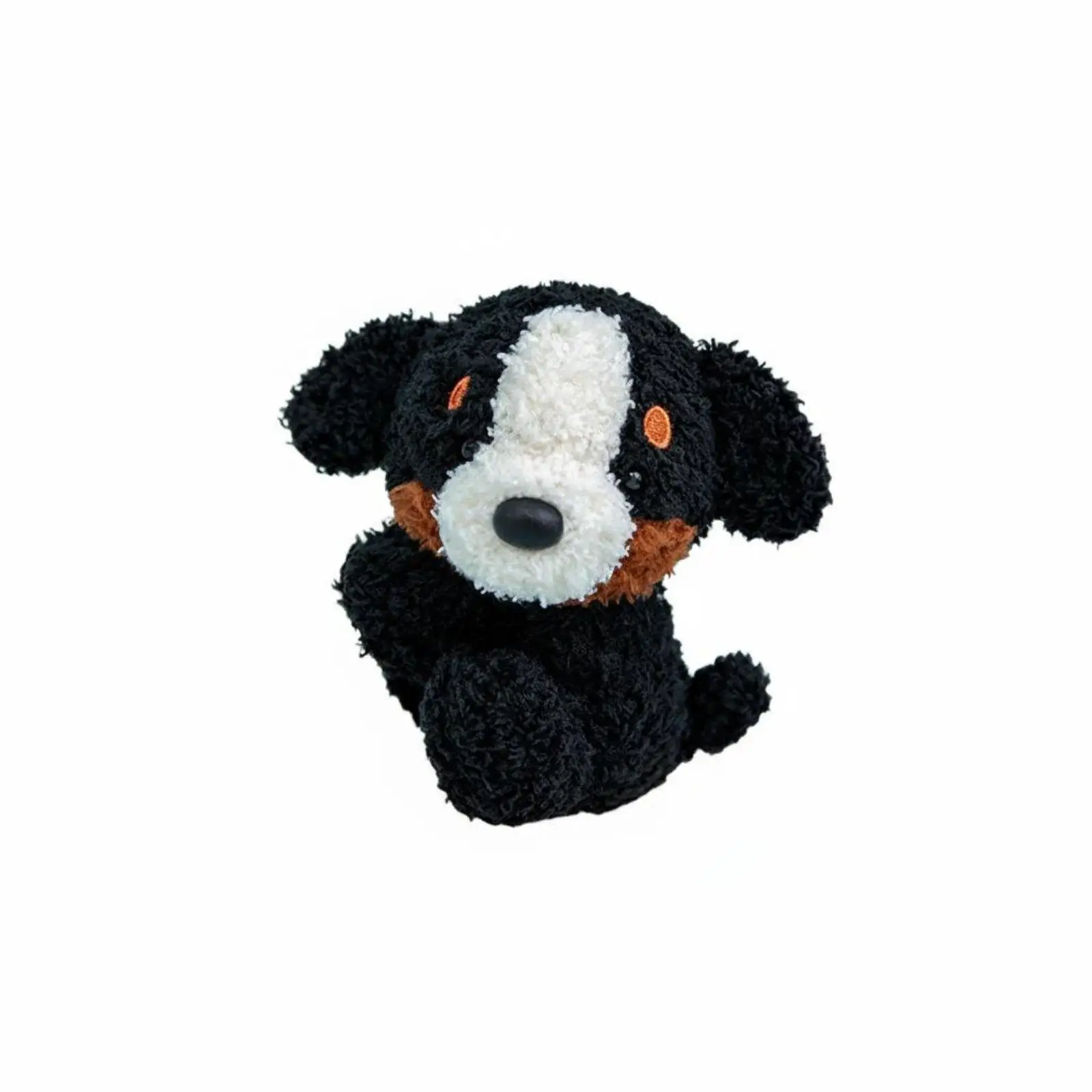 Miniature Dog Stuffed Toy Cute Soft Dog Figurine Stuffed Puppy Desk Companion for Office Workers, Students, Computer Screen