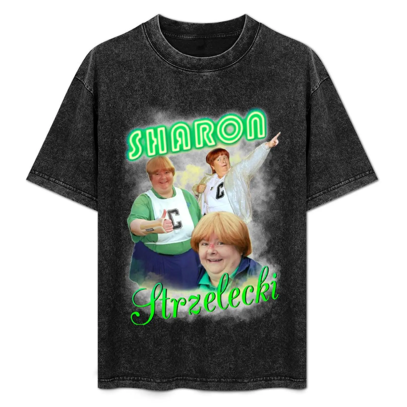 

SHARON STRZELECKI KATH & KIM T-Shirt Street Fashion Casual Tee Shirt