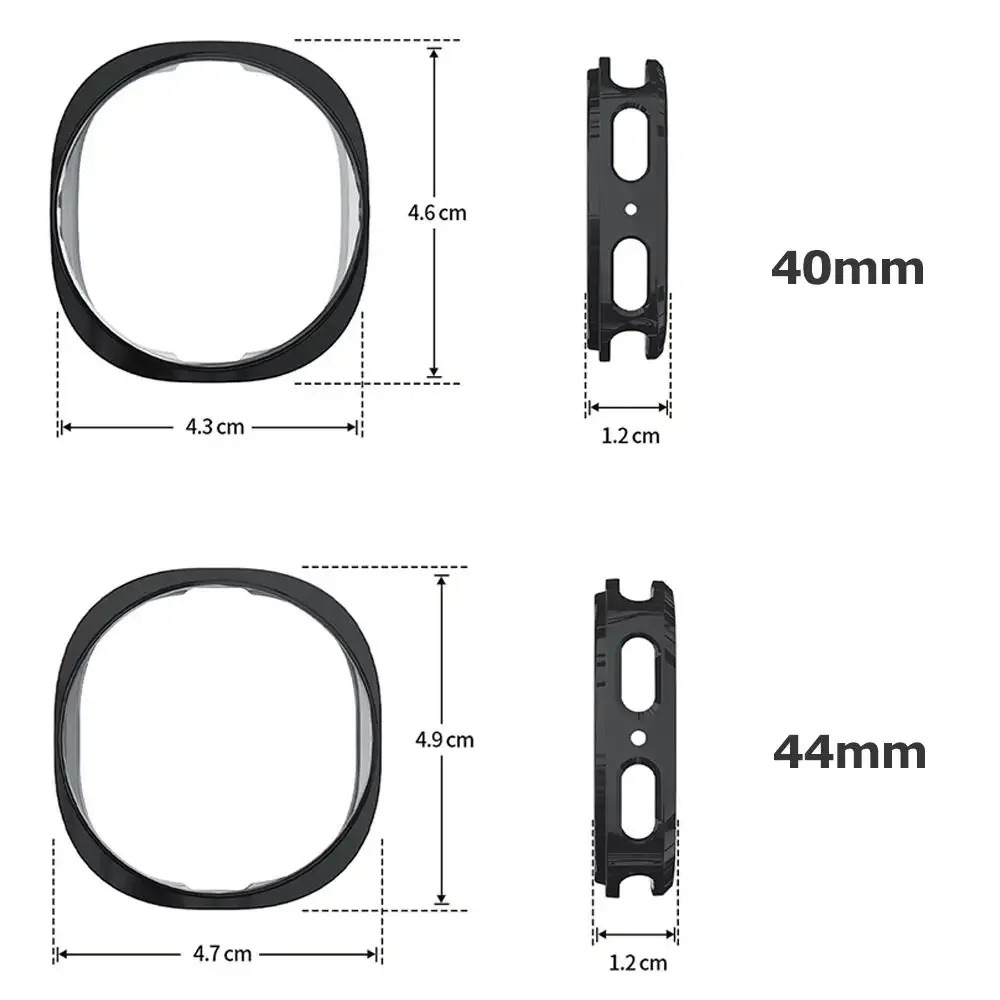 Diamant-Uhrengehäuse für Samsung Galaxy Watch 8 9 40/44mm, Ausgehöhltes Schutzgehäuse mit Funkelnden Strasssteinen, für Elegante Damen – Detail 6