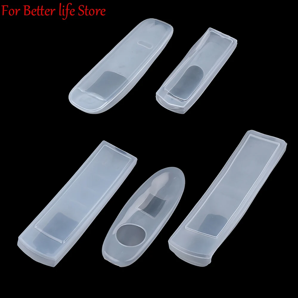 1PCS 19 Size Dust Protect Protective Storage Bag Portable Silicone Air Condition Control Case TV Remote Control Cover