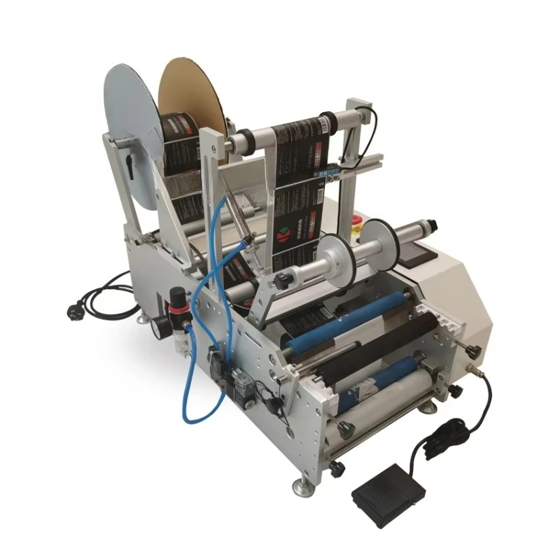 Hot-selling labeling plastic bottle label die-cutting label printer, not dry machine