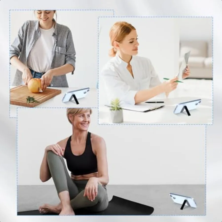 Attacco per cavalletto per telefono da 3 pezzi Cavalletto per telefono cellulare ultrasottile Attacco per cavalletto per telefono cellulare in lega regolabile nera per Mobi